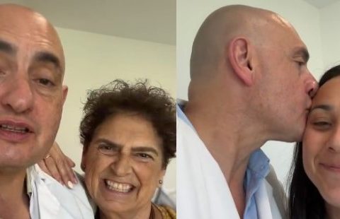 Pacientes recuperadas tras cirugía de columna junto al Dr. Bernardo Mosqueira durante una revisión después del tratamiento