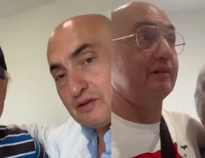 Dr. Mosqueira durante la valoración neurológica de pacientes intervenidos con estenosis cervical